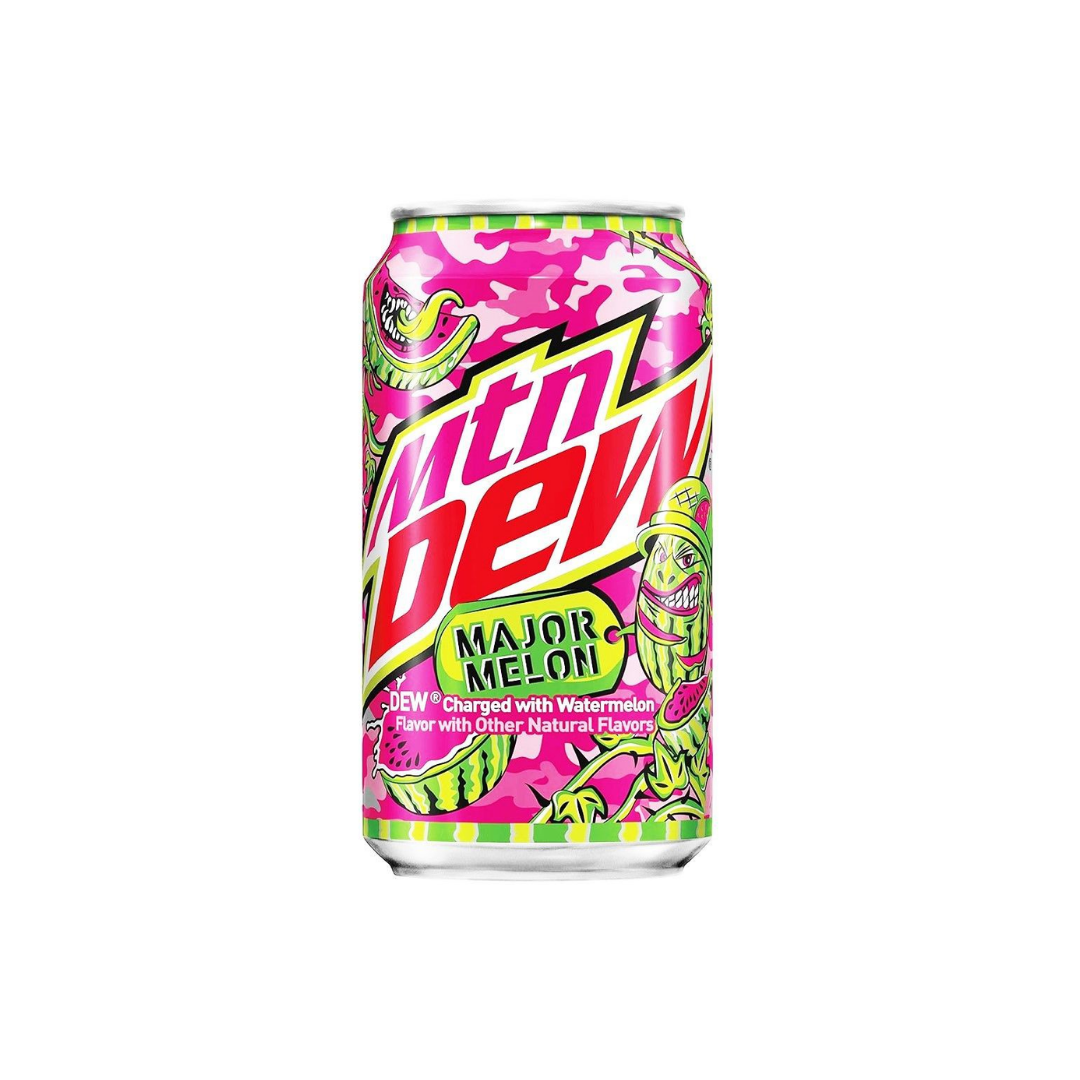 Mountain Dew Major Melon Lata