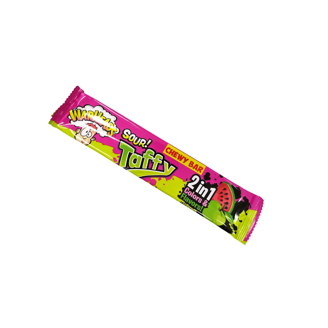 Warheads Sour Taffy Watermelon & Apple
