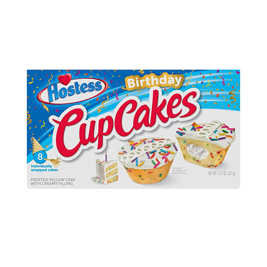 Hostess Birthday Cupcakes