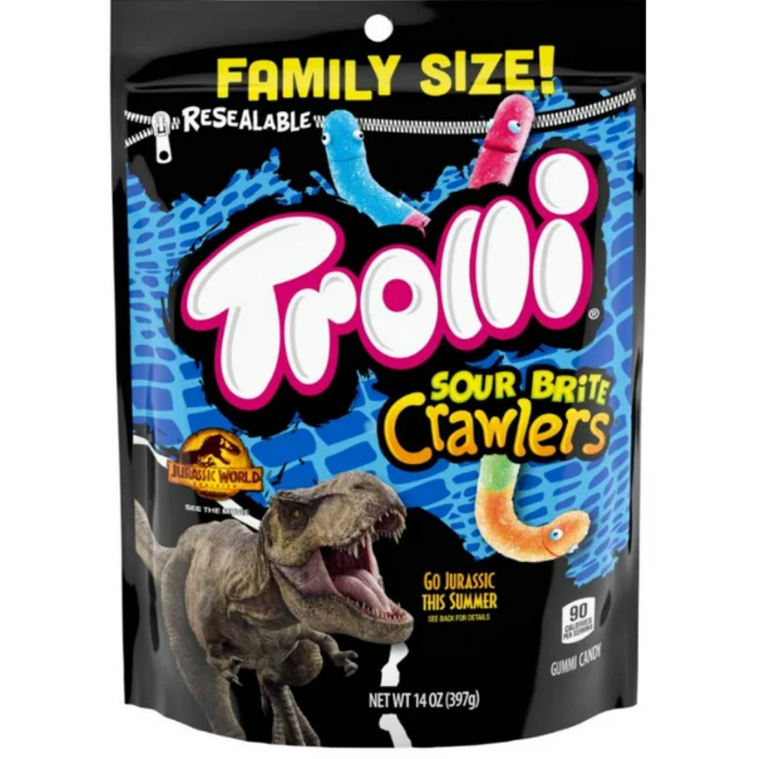 Trolli Sour Brite Crawlers Family Size