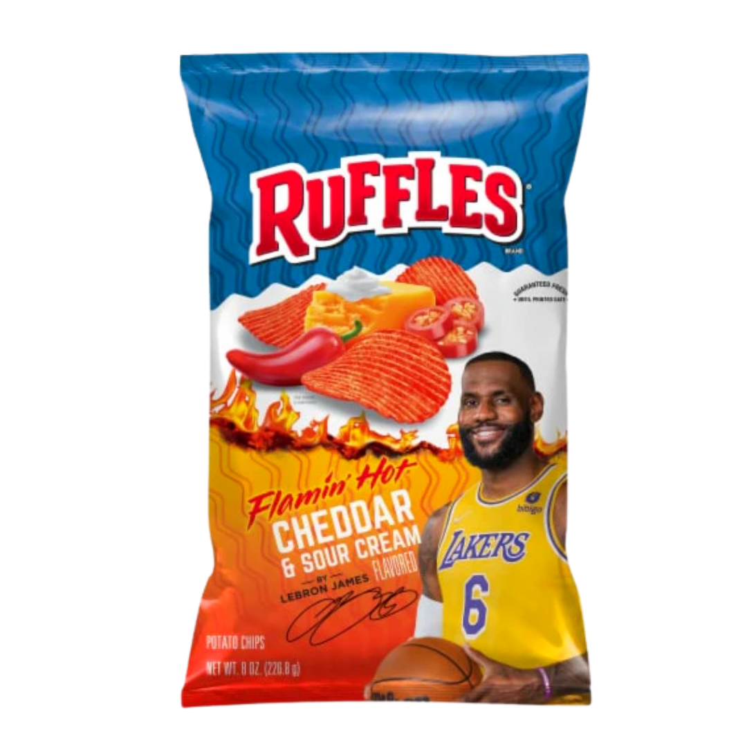 Ruffles Flamin Hot Cheddar & Sour Cream