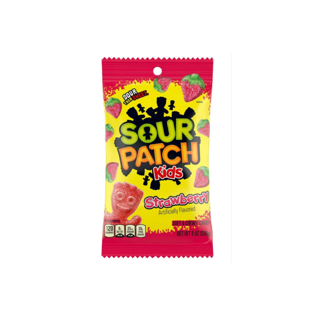 Sour Patch Strawberry Medianos