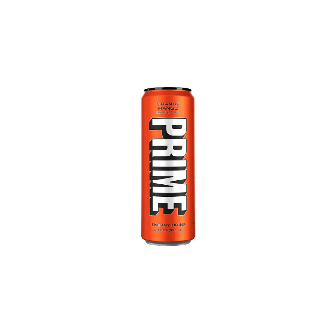 Prime Orange Mango Energy Drink Lata