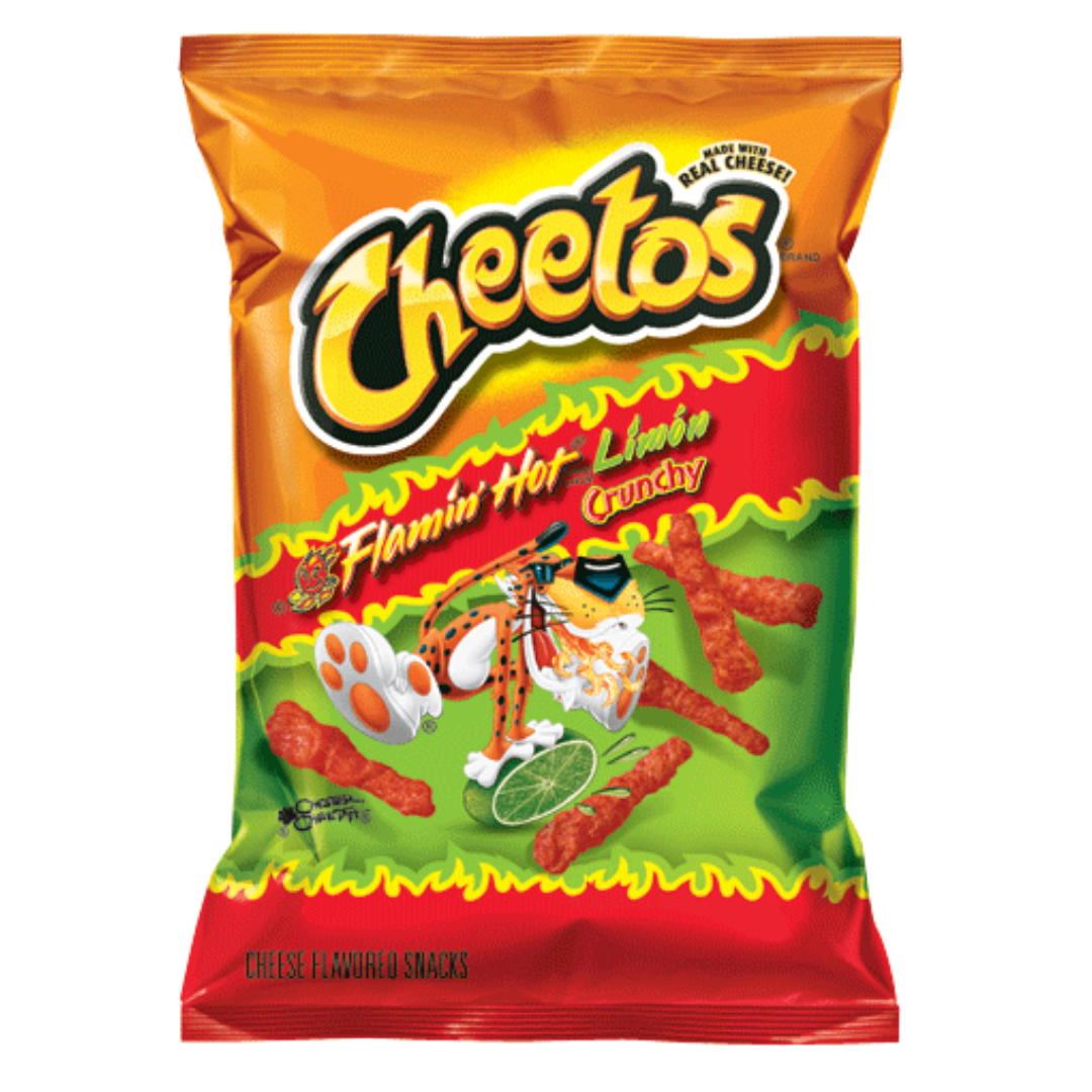 Cheetos Flamin Hot Limón Crunchy