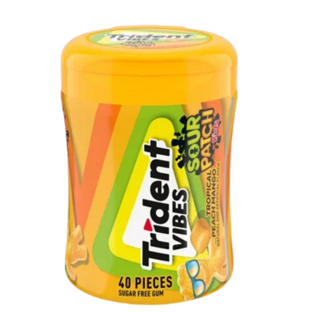 Trident Sour Patch Peach Mango