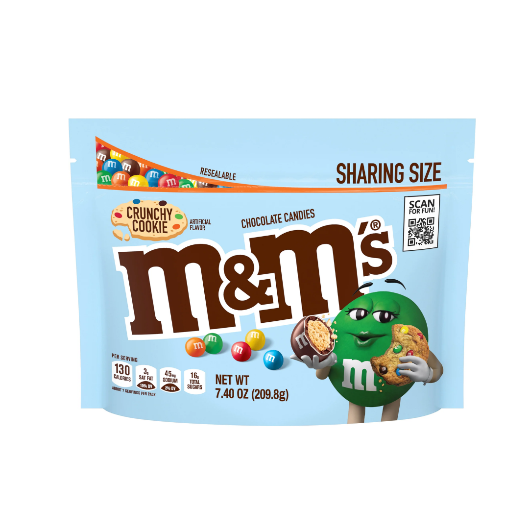 M&Ms Crunchy Cookie