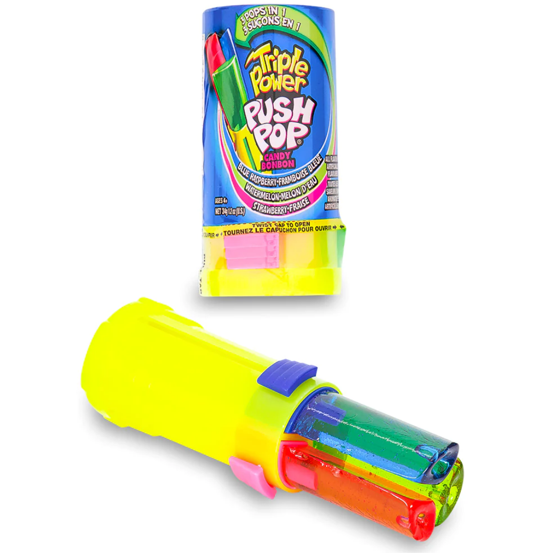 Triple Power Push Pop