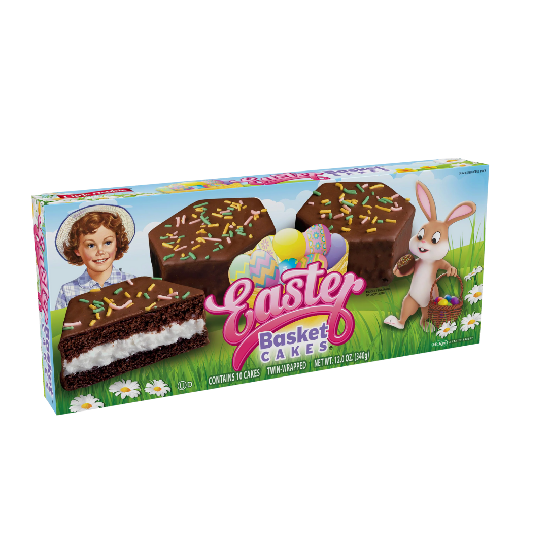 Easter Basket Cakes Chocolate