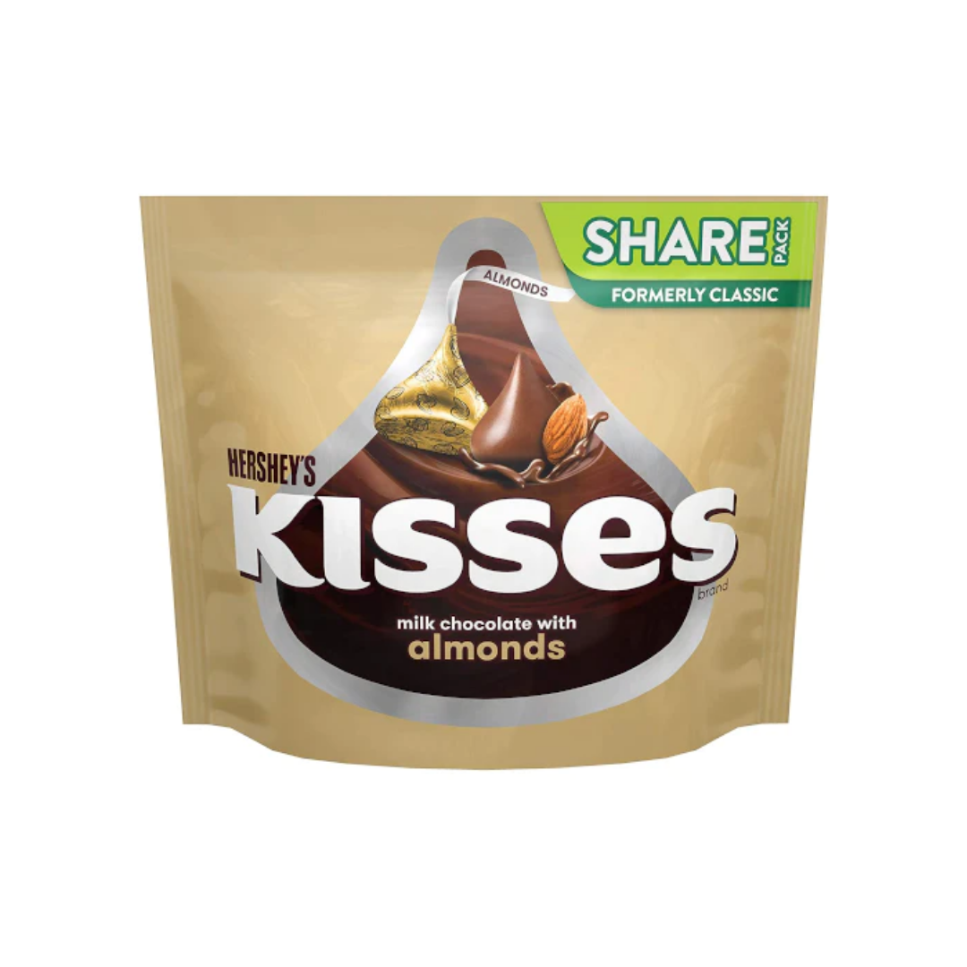 Kisses Milk Chocolate with Almonds