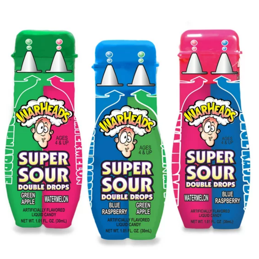 Warheads Super Sour Double Drops (1 Pza)