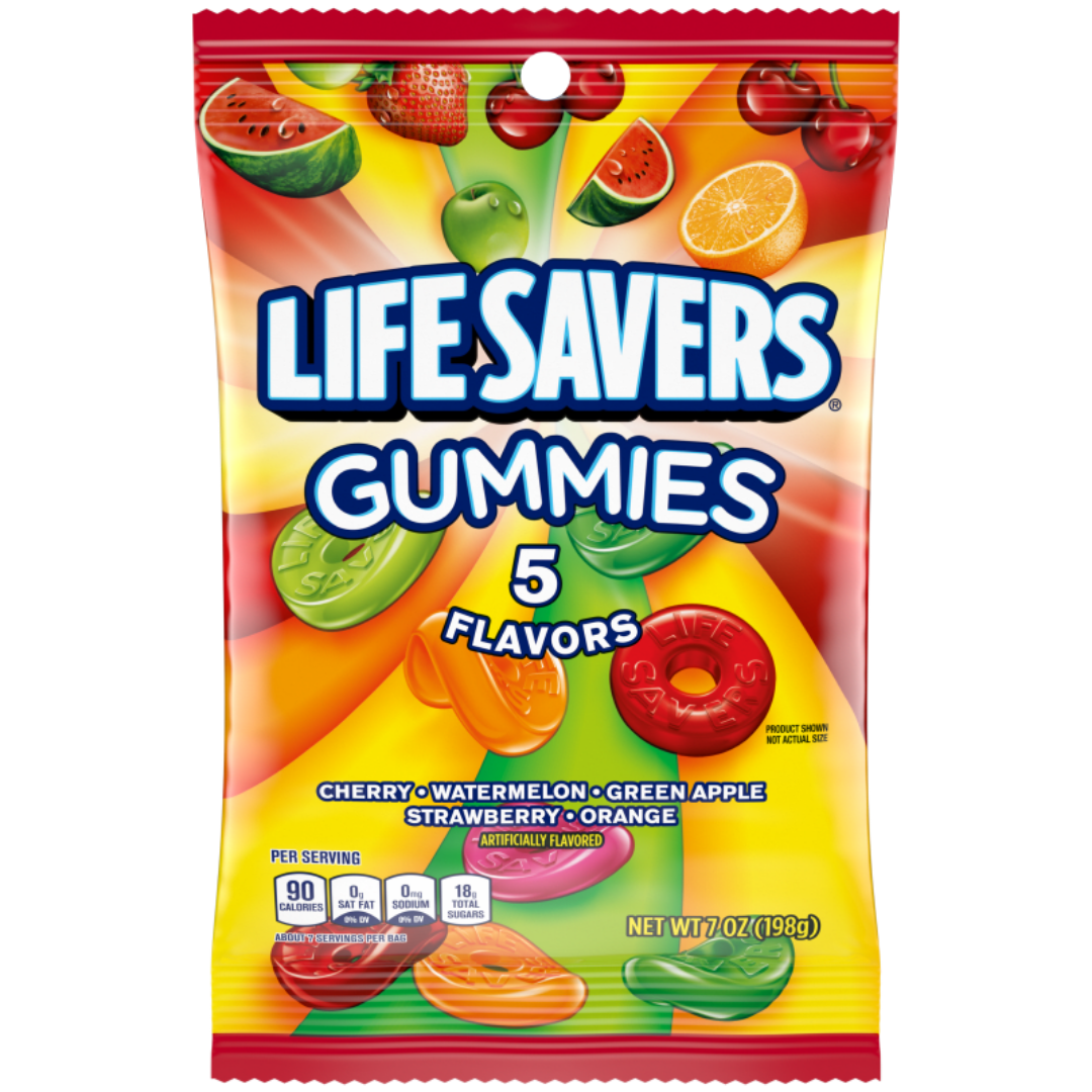 Life Savers Gummies 5 Flavors Med