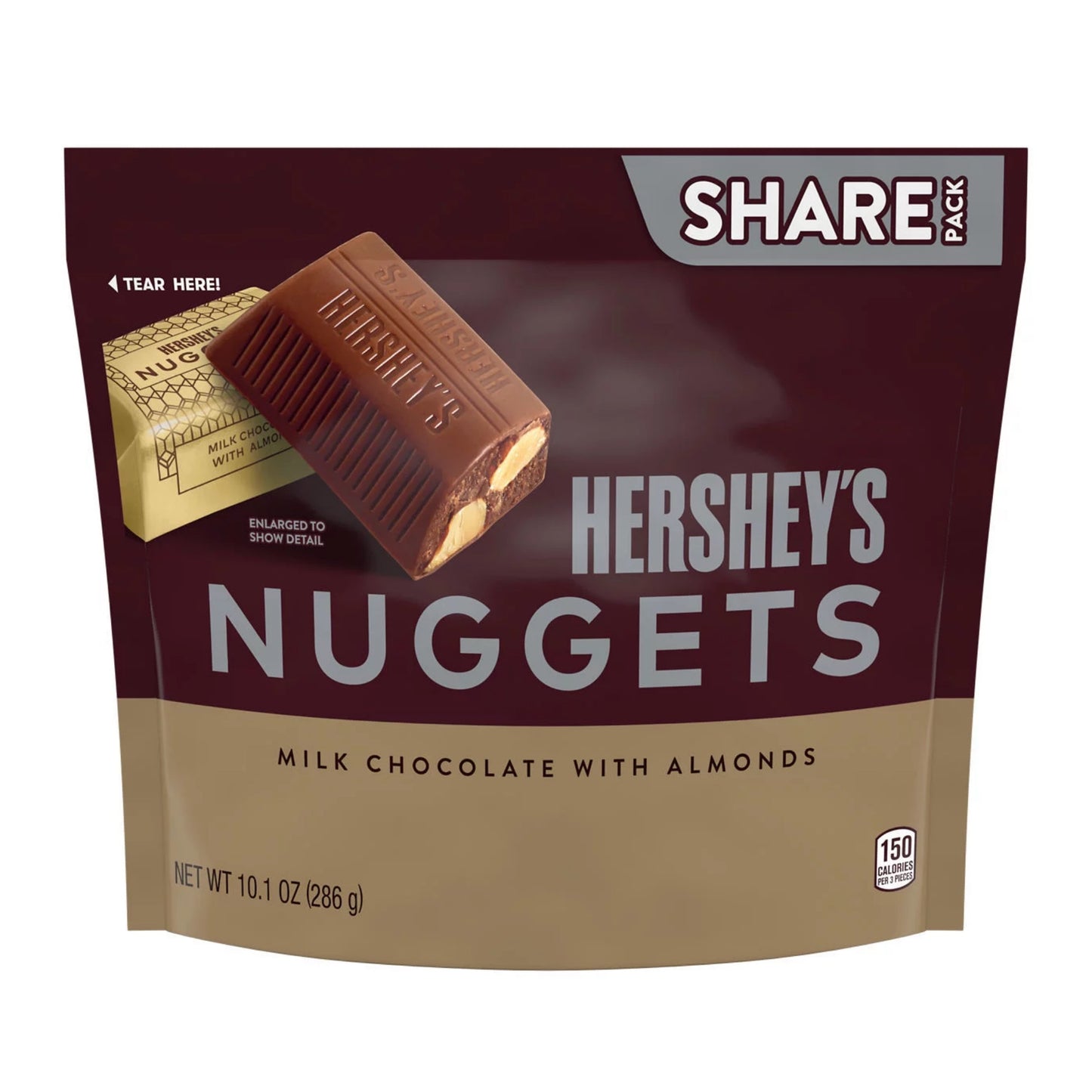 Hersheys Nuggets Milk Chocolate With Almonds