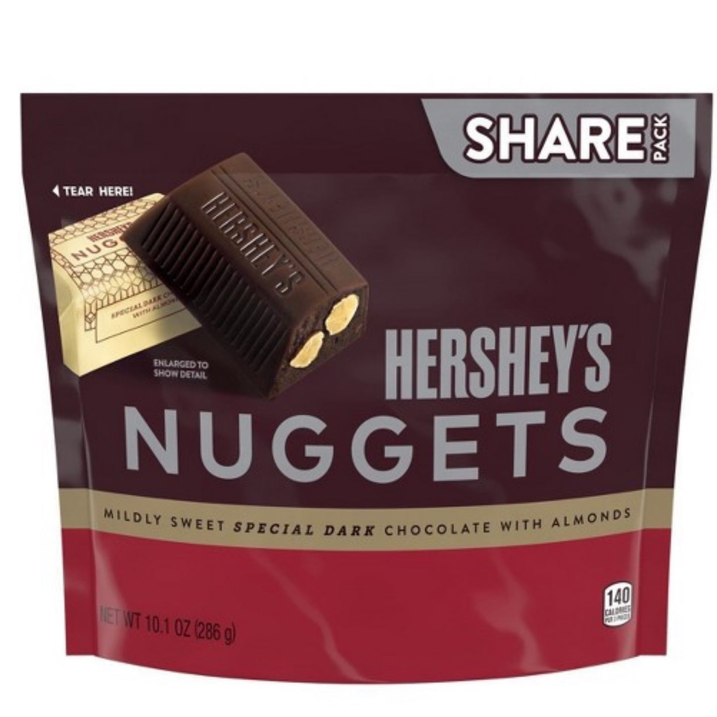 Hersheys Nuggets Special Dark Chocolate With Almonds
