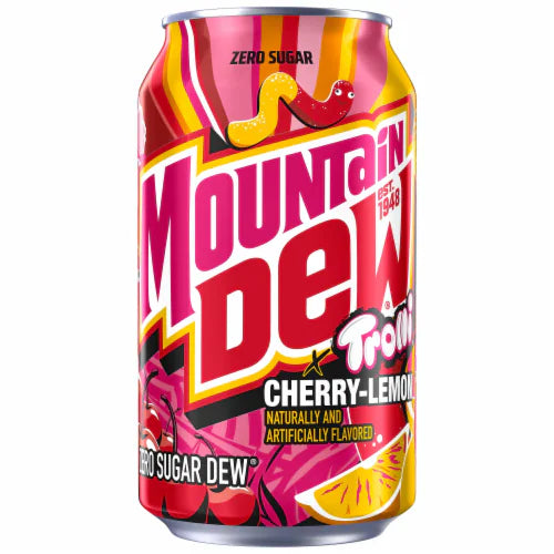 Mountain Dew Trolli Cherry Lemon Lata