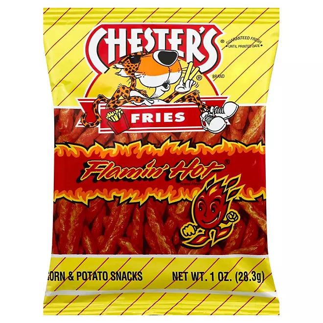 Chesters Fries Flamin Hot Minis