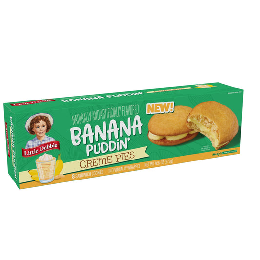 Banana Puddin Creme Pies Little Debbie