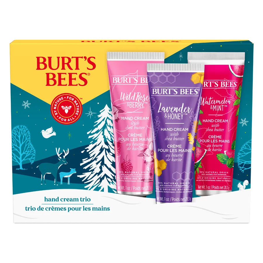 Burt's Bees Hand Cream Trio