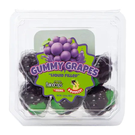Gummy Grapes Liquid Filled