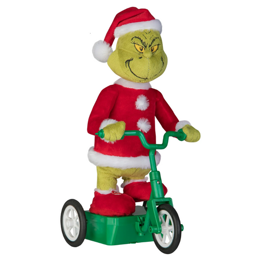 Grinch Christmas Tricycle Animated Plush with Music