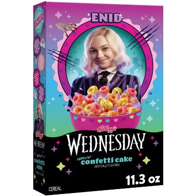 Wednesday Confetti Cake Cereal