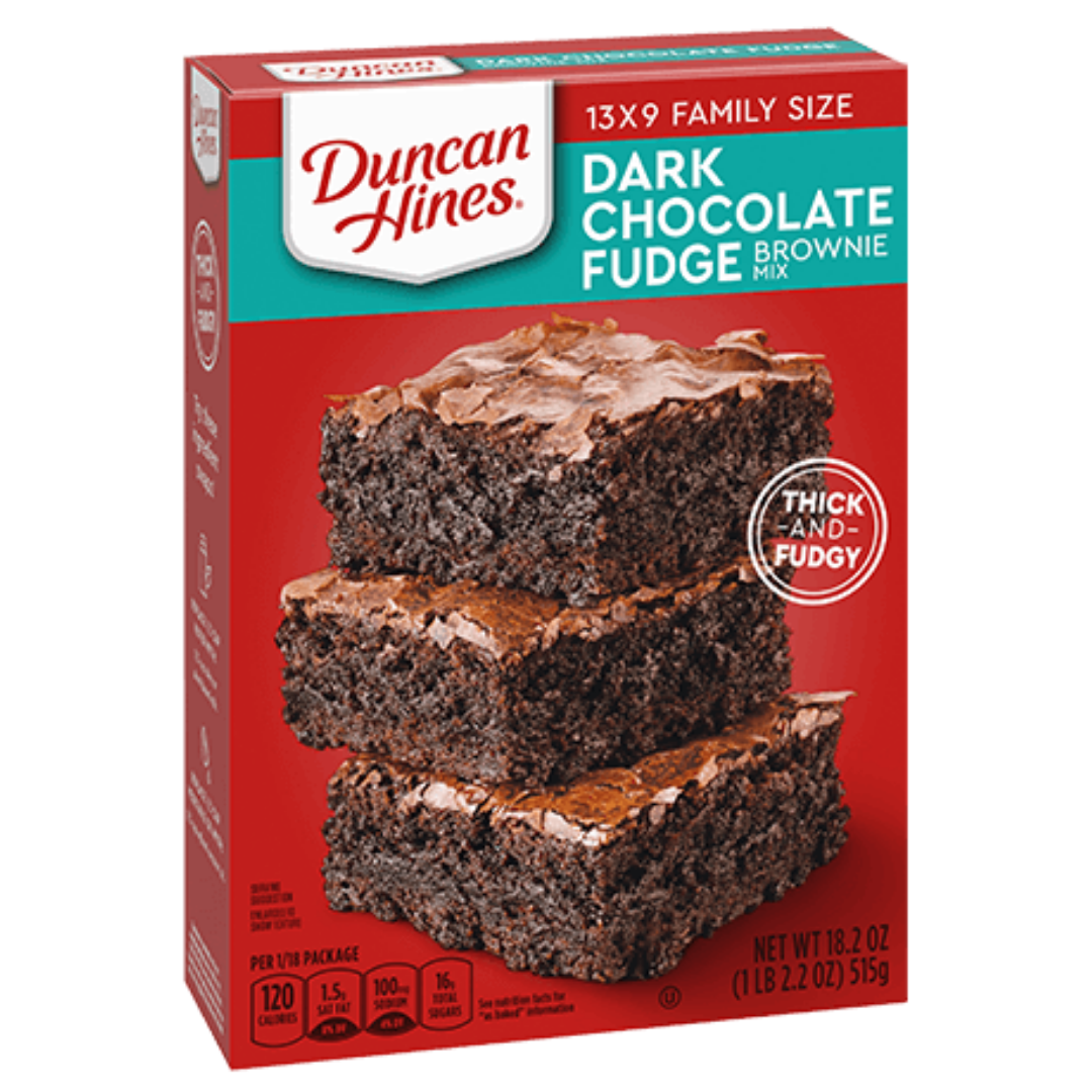 Duncan Hines Dark Chocolate Brownie Mix