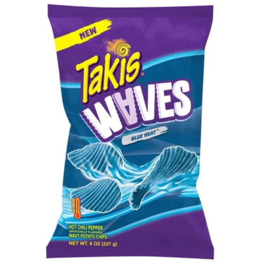 Takis Waves Blue Heat