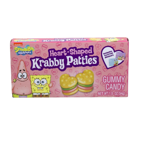 Krabby Patties Heart Shaped Cajita