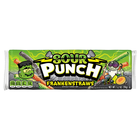 Sour Punch Frankenstraws