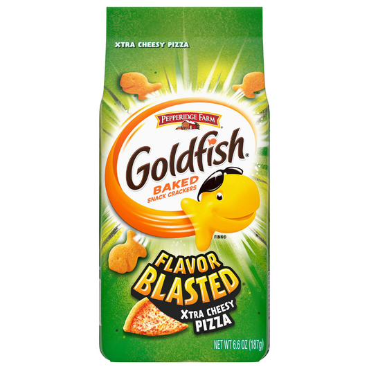 Goldfish Xtra Cheessy Pizza Snack Crackers