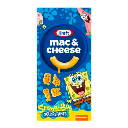 Kraft Mac & Cheese  SpongeBob