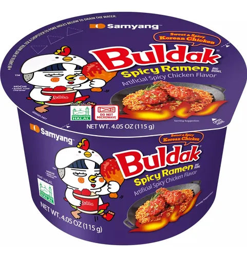 Buldak Sweet & Spicy Korean Chicken Bowl