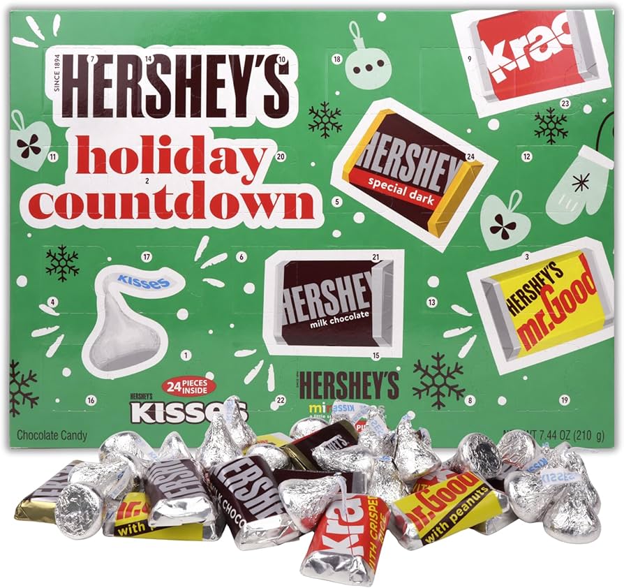 Hersheys Holiday Countdown Calendar