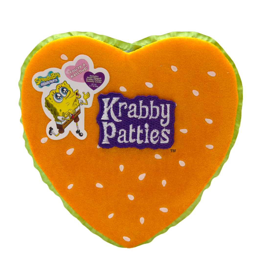 Krabby Patties Heart Shaped Peluche