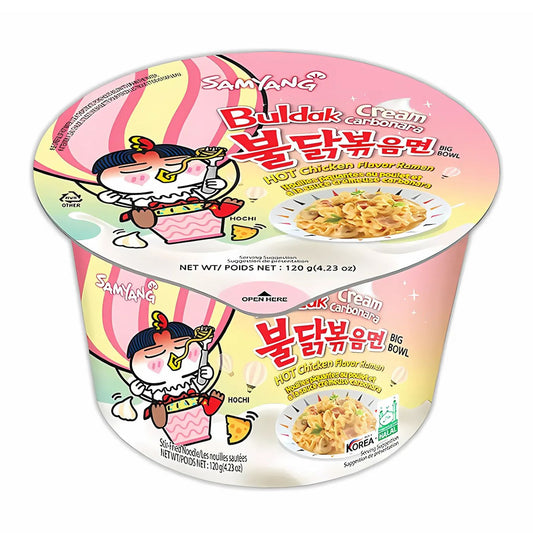 Buldak Cream Carbonara Bowl