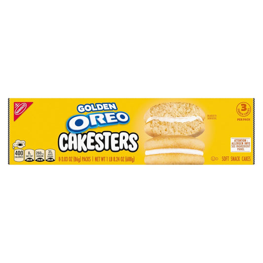 Oreo Cakesters Golden 3 Pack
