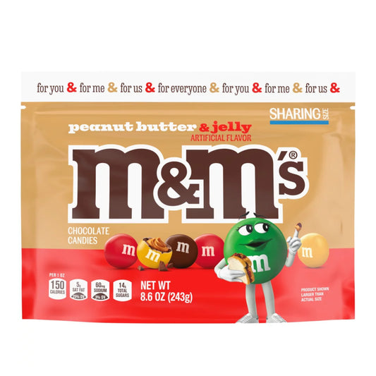 M&Ms Peanut Butter & Jelly