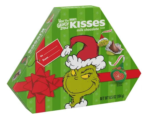 Kisses Grinch Milk Chocolate Christmas