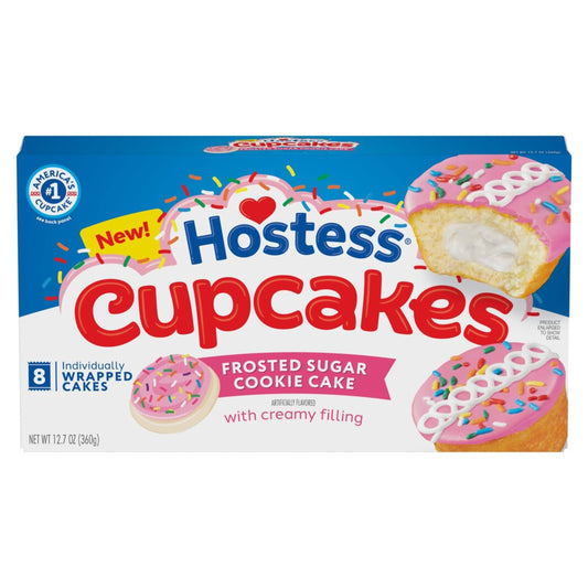 Hostess Cupcakes Frosted Sugar Cookie Cake
