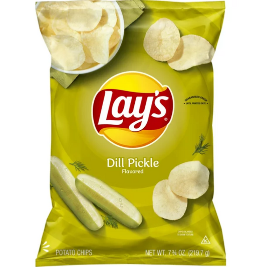 Lays Dill Pickle Flavored