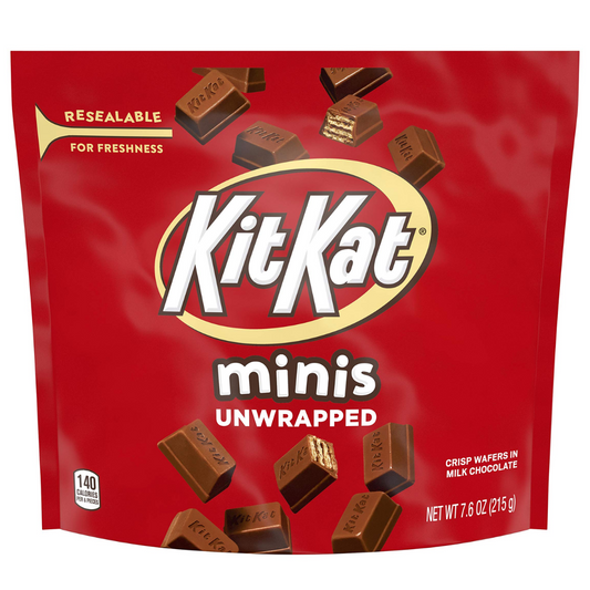 Kit Kat Minis Unwrapped