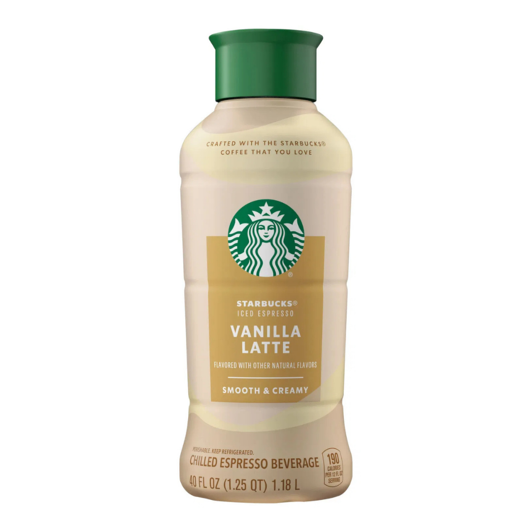 Starbucks Iced Espresso Vanilla Latte