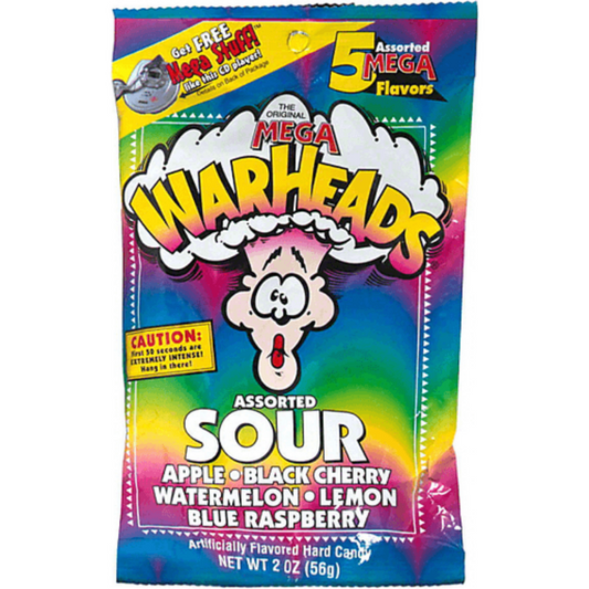 Warheads Assorted Sour