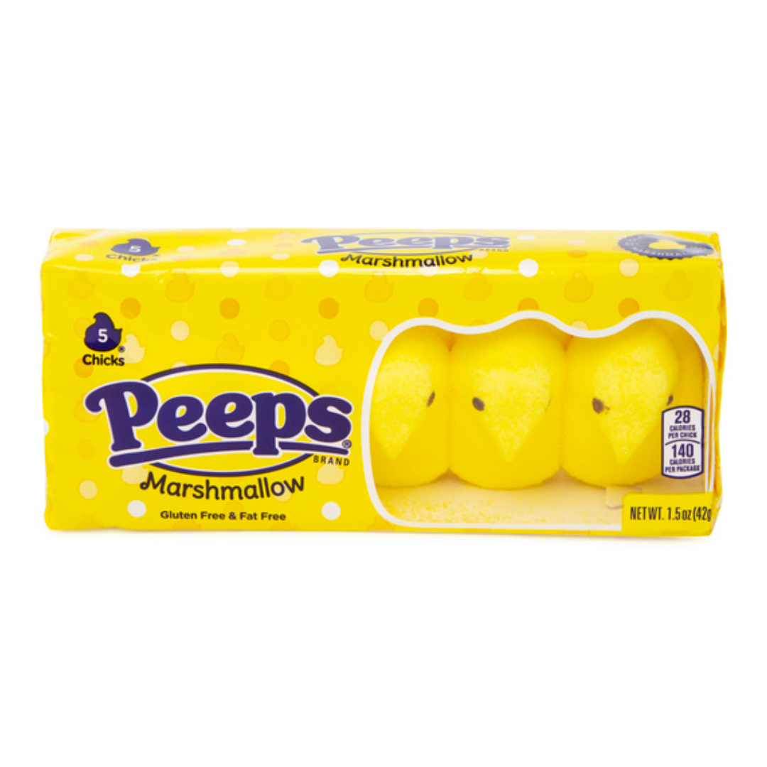 Peeps 5 Chicks Amarillos