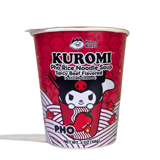 Kuromi Pho Rice Noodle Soup Spicy Beef