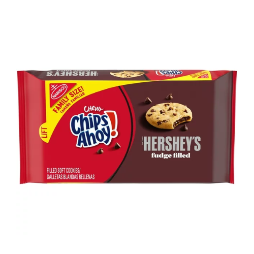 Chips Ahoy Hershey Chewy Family Size