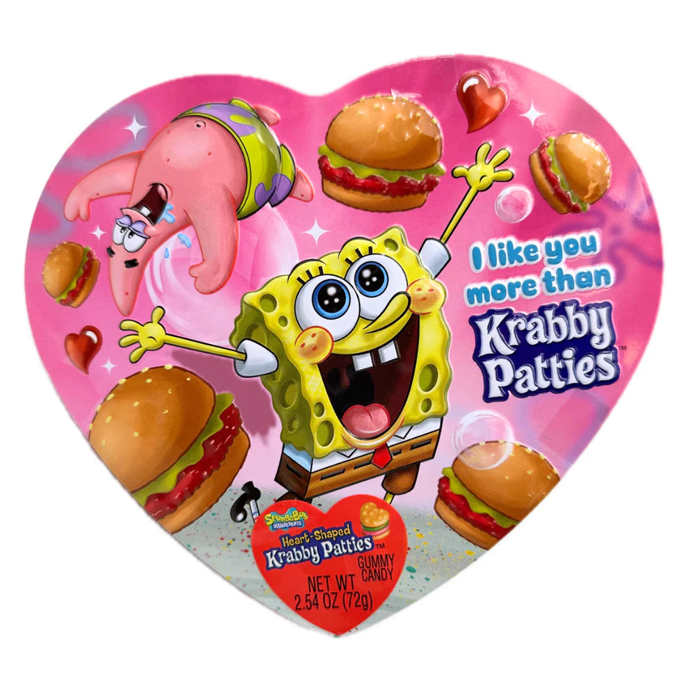 Bob Esponja Cajita Corazón Gummy Inside (Metal)