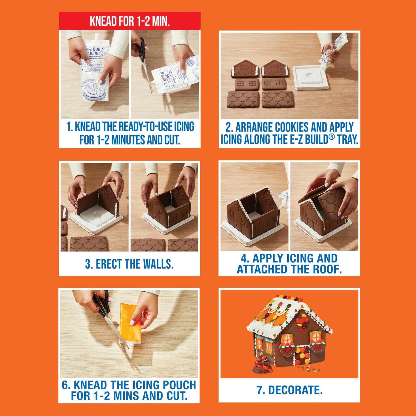 Reeses Chocolate Holiday House Cookie Kit