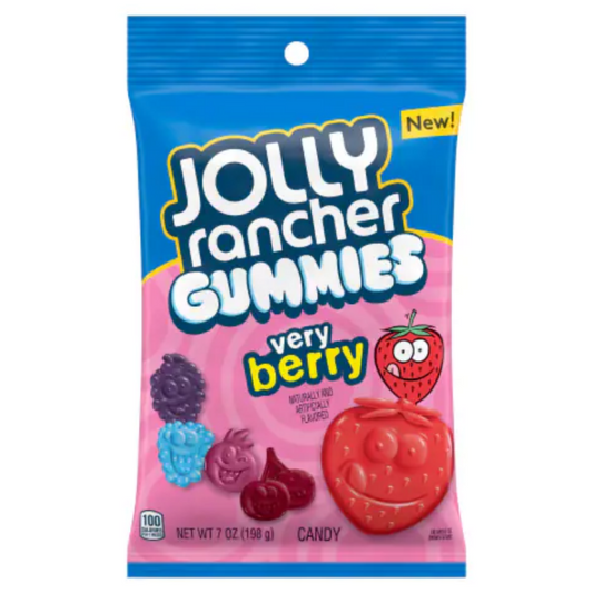 Jolly Rancher Gummies Very Berry Medianos