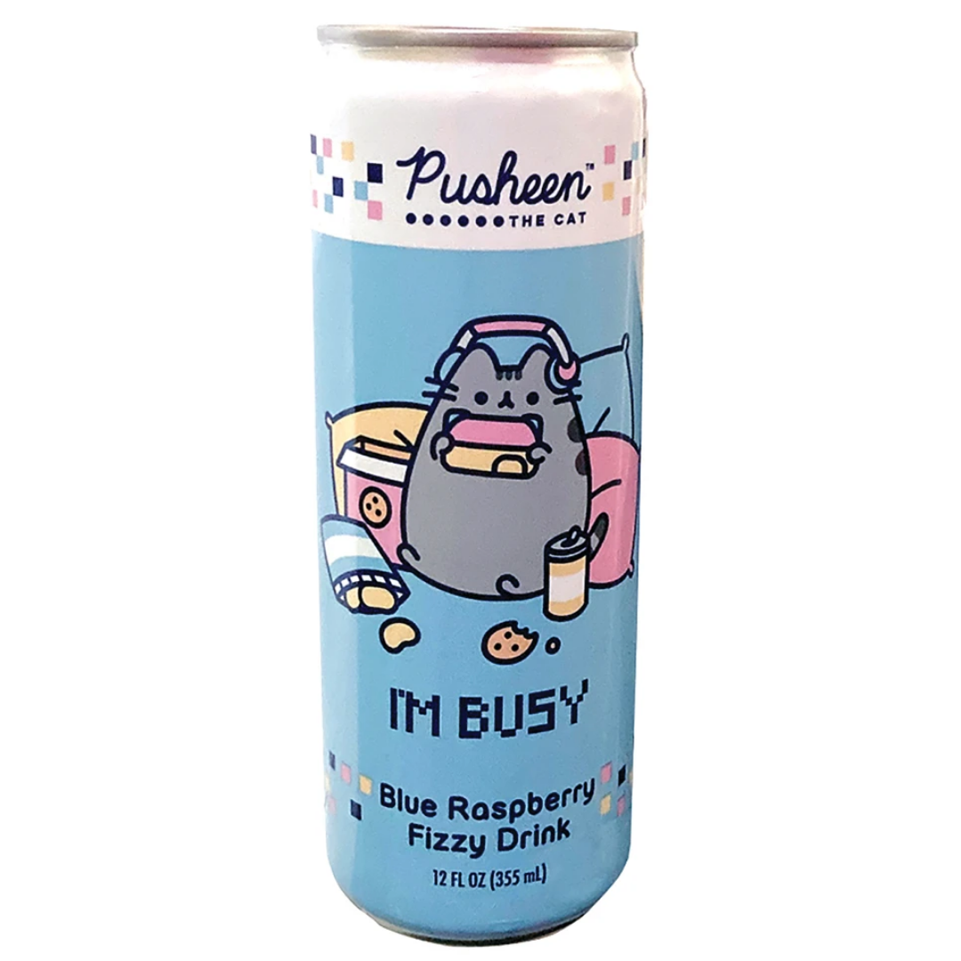 Pusheen Blue Raspberry Fizzy Drink