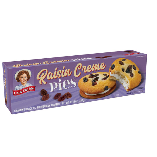 Raisin Creme Pies Little Debbie